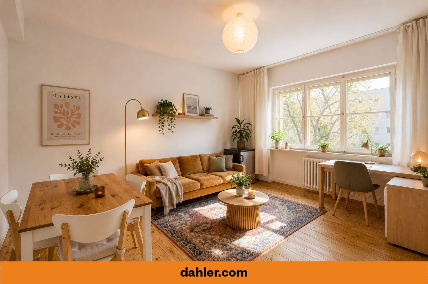 Bezugsfreie 2-Zimmer-Wohnung nahe Rüdesheimer Platz