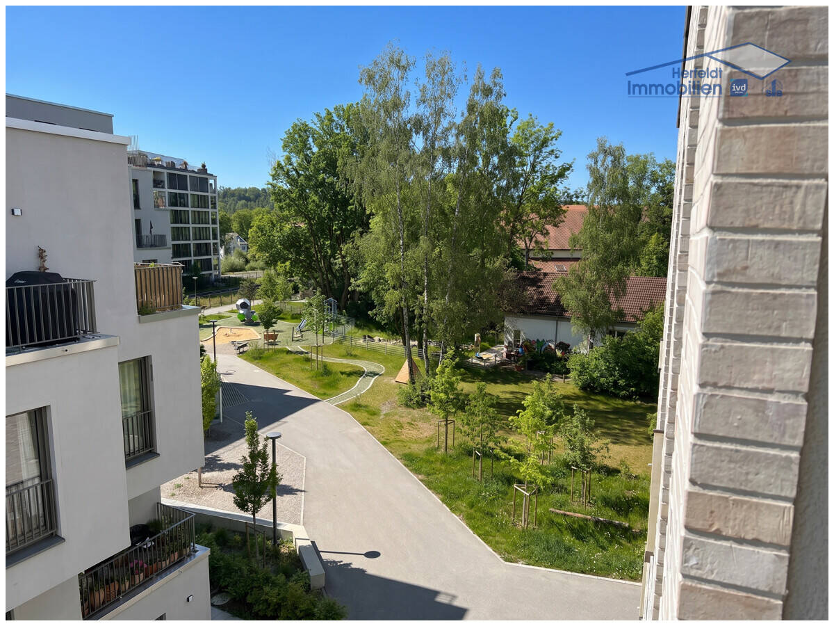 Möblierte 2-ZKB-Luxus-Neubauwohnung mit Südwest-Terrasse & TG-Stellplatz am Papierbach - bezugsfrei – Landsberg am Lech – Vorschaubild 7