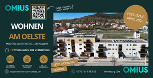 Penthouse 3R-WE - Erstbezug "Wohnen Am Oelste" - nachhaltiger Neubau - WE Nr. 24 – 7743 Jena – Vorschaubild 2