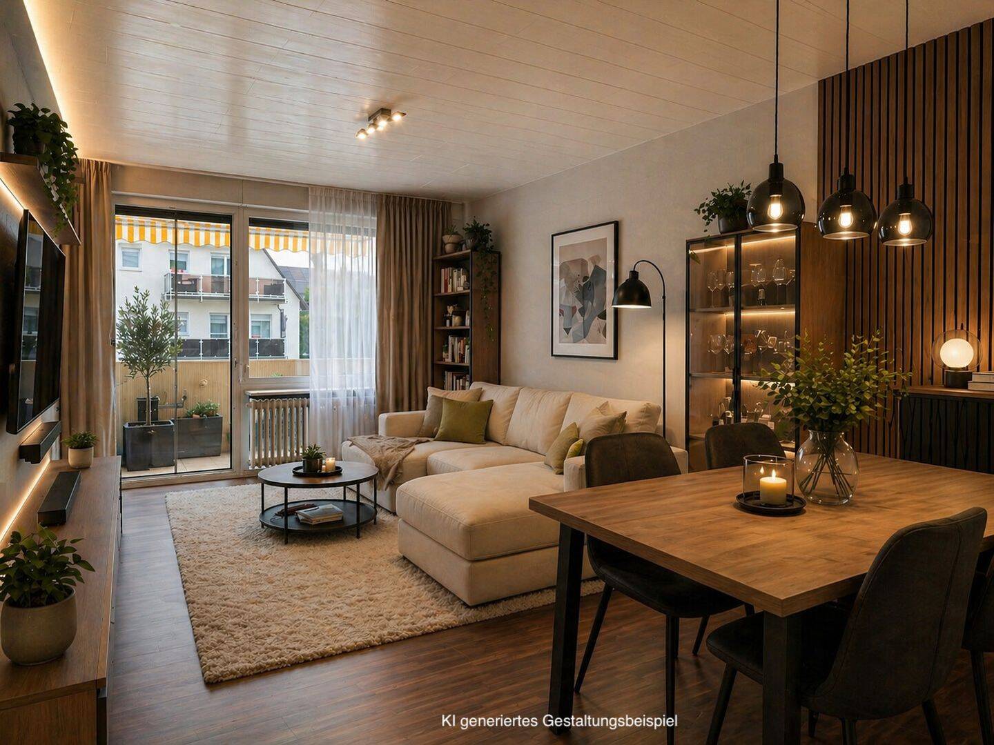 FAMILIENTAUGLICHKEIT TRIFFT KOMFORT - große 4-Zimmer-Wohnung mit Balkon und Stellplatz in Dreieich – Dreieich – Vorschaubild 3