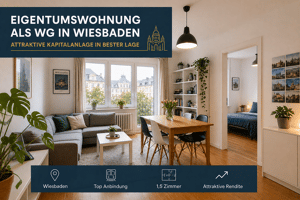 Provisionsfrei / Kapitalanlage in Wiesbaden - Sofort Cashflow + massive Steuervorteile nutzen
