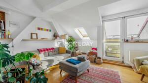 Attraktive 3-Zimmer-Maisonettewohnung mit 2 Balkonen in begehrter Lage – 10961 Berlin – Vorschaubild 1