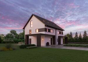 🔳 Dein Weg ins Eigenheim: Modernes Doppelhaus in München 🏡 – 80995 München – Vorschaubild 1