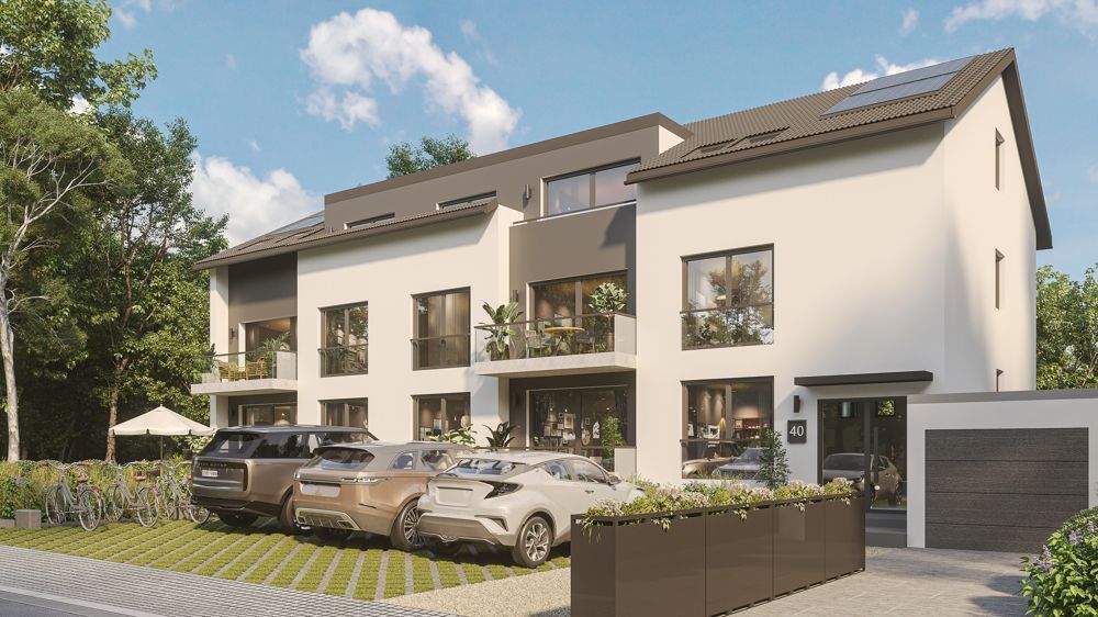 Neubau Top-Energieeffizienz in grüner Stadtrandlage "Venusblick 40/42" 4 Eigentumswohnungen – Bonn – Bild 1 von 8