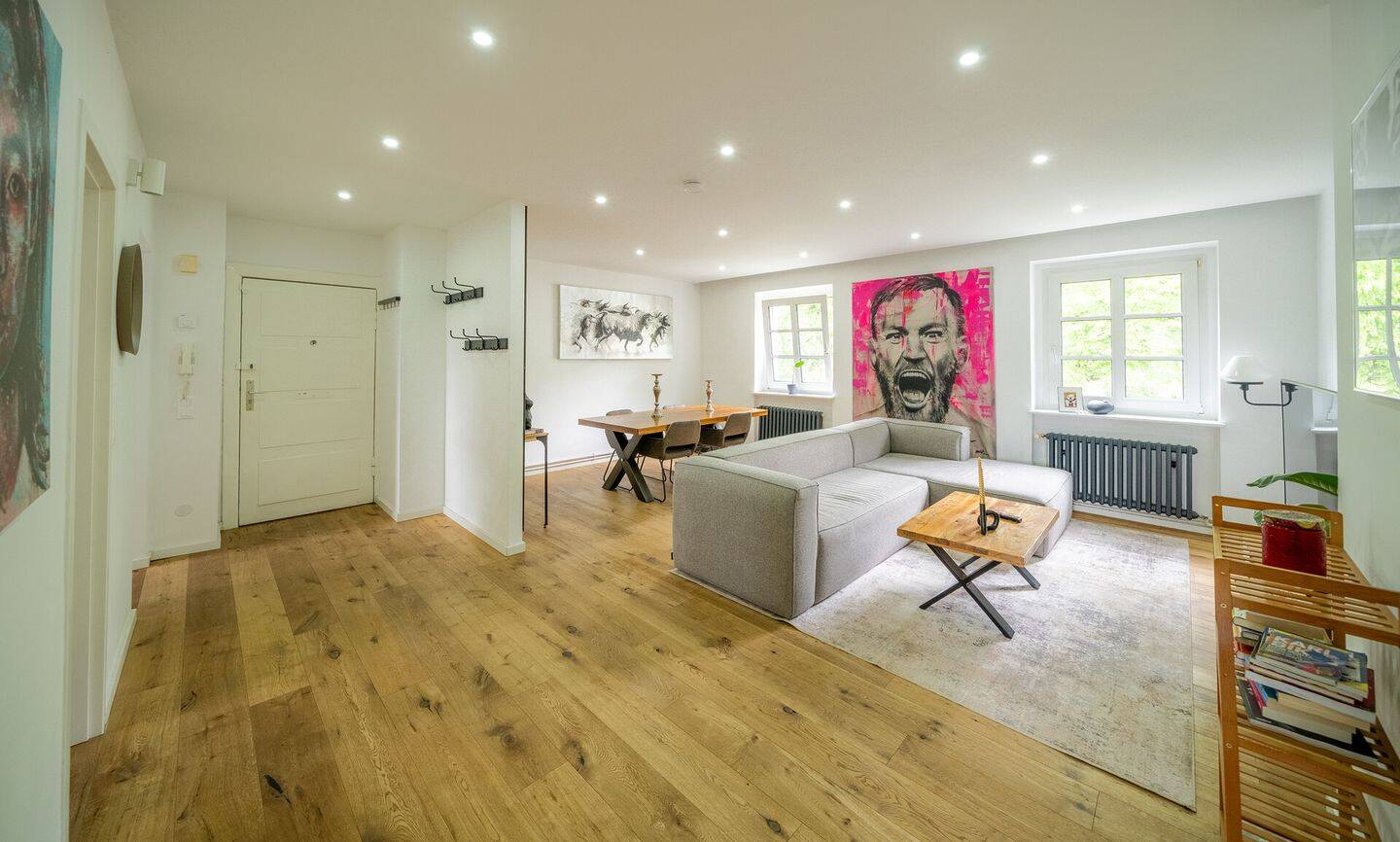 Licht. Raum. Westend. 4-Zimmer-Altbauwohnung mit Kamin auf 110qm - unvermietet & provisionsfrei