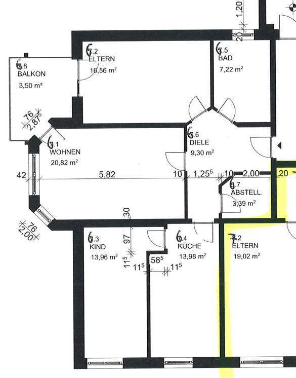 3-Raumwohnung mit Balkon ab 01.06.2026 – Sondershausen – Vorschaubild 9