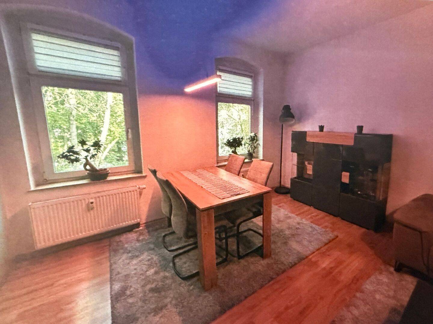vollmöblierte 3 Raum Wohnung mit Balkon Nähe Stadtpark – Chemnitz – Vorschaubild 8