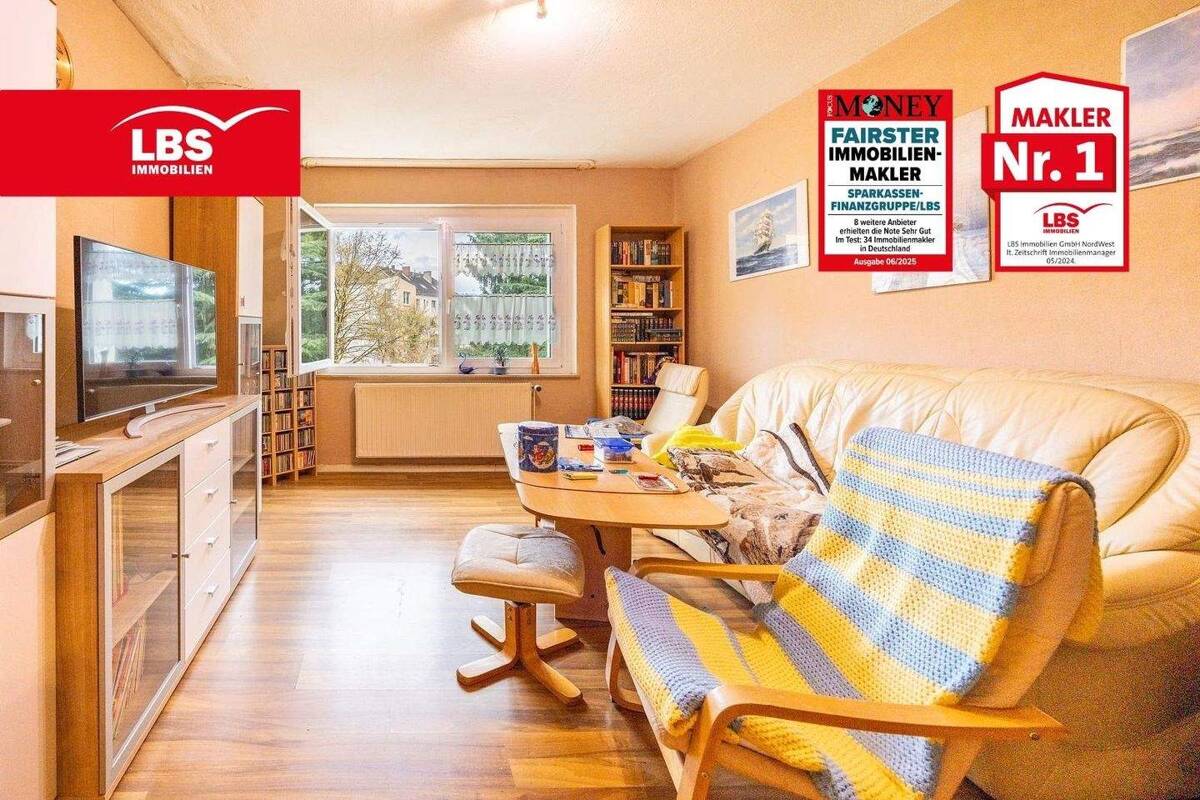 Moderne 2-Zimmer-Wohnung mit Balkon in gedämmten Mehrfamilienhaus – 58097 Hagen – Bild 1 von 7