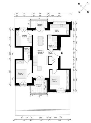 Neubauwohnung mit 2 Terrassen und Gartenanteil – 79110 Freiburg im Breisgau – Vorschaubild 7