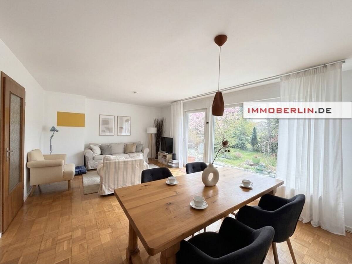 IMMOBERLIN.DE - Sympathisches Haus mit Südgarten in gefragter Lage nahe den Wannseen – 14109 Berlin – Bild 1 von 9