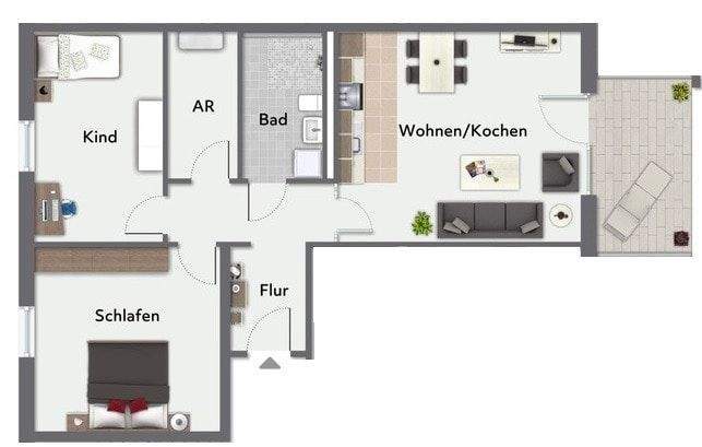 Lebensqualität im Neubaugebiet "Grünheide" - Stadtnah wohnen - im Grünen leben! – Bielefeld – Vorschaubild 2