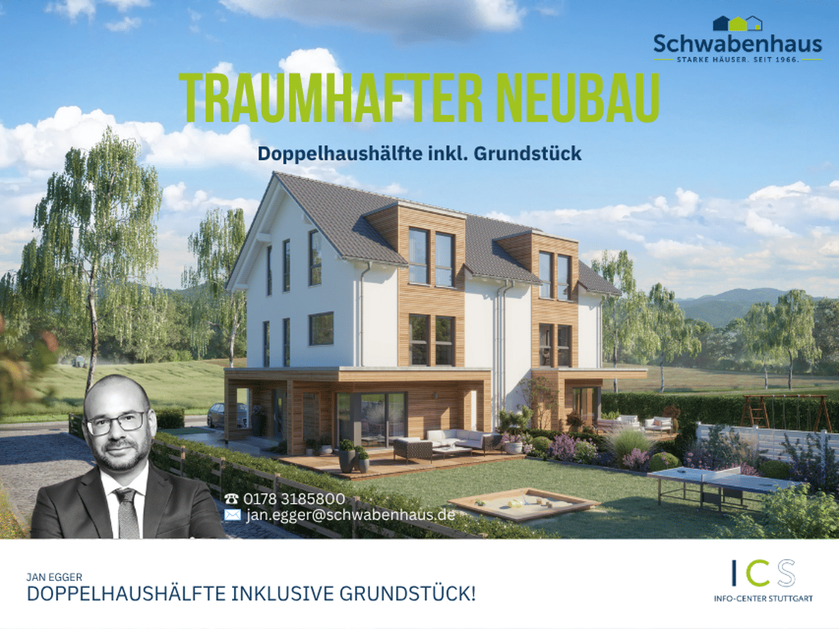 Ihr Neubau inklusive Grundstück in absoluter Bestlage – 70435 Stuttgart – Bild 1 von 5