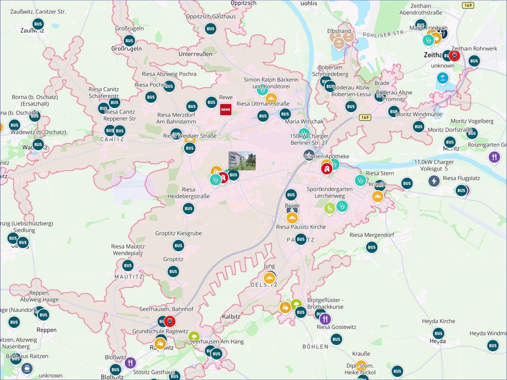 Etagenwohnung in 01587 Riesa mit 48 m² kaufen