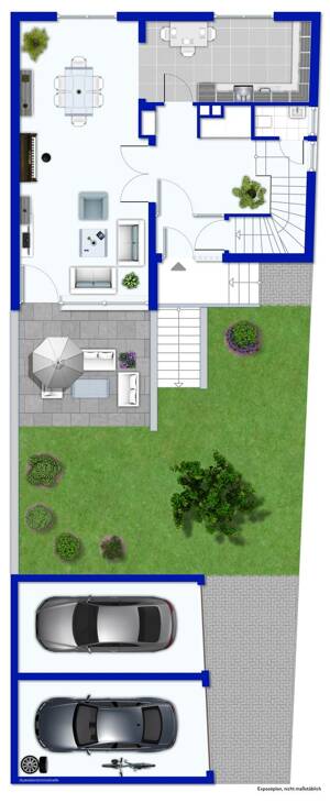 Gepflegtes Einfamilienhaus mit zwei Garagen und sonnigem Garten in Ludwigshafen-Edigheim – 67069 Ludwigshafen am Rhein – Vorschaubild 7