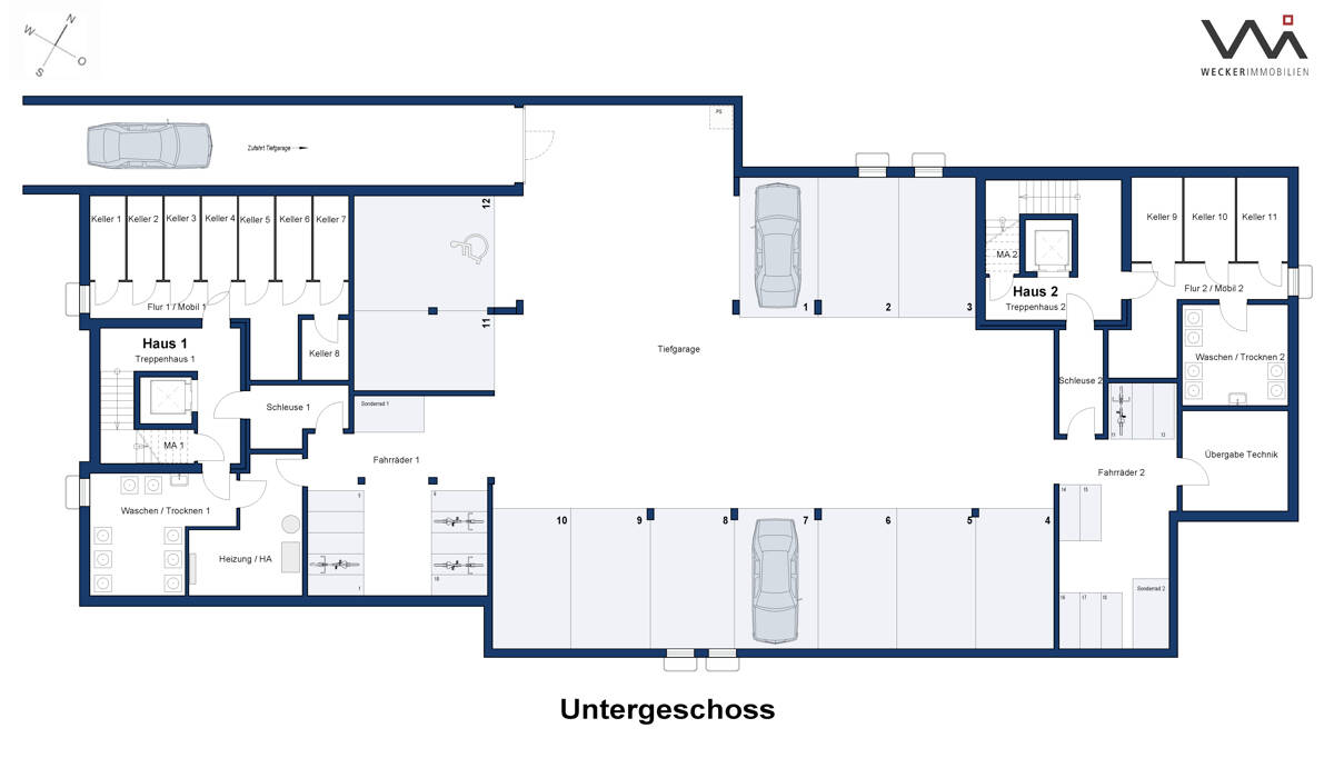 Bezugsfertig! Neubauwohnung im EG mit toller Terrasse und Blick ins Grüne – Münster – Vorschaubild 5