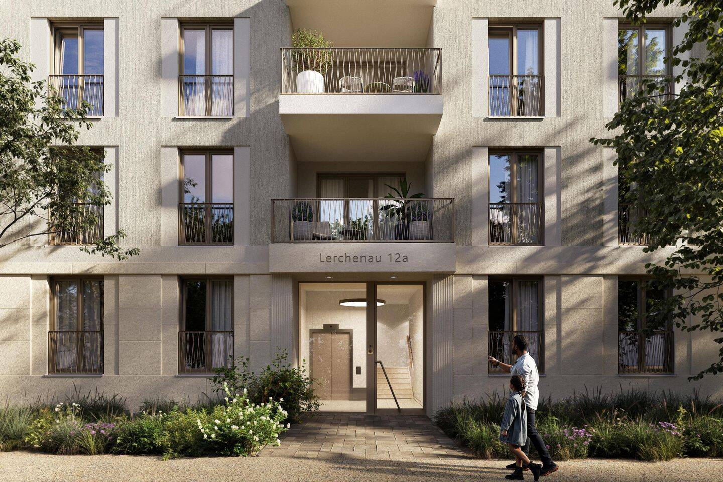 KFW55! - Moderne 4-Zimmer-Gartenwohnung - Ihr neues Zuhause in Feldmoching