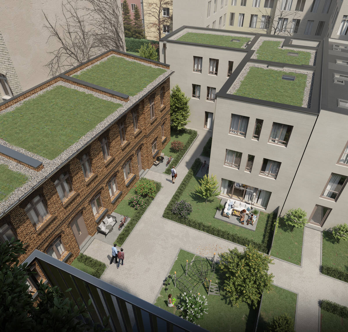 Weißensee: ERSTBEZUG im EIGENEN TOWNHOUSE - 2025: 4-Zi, 3 Etagen, TERRASSE + GARTEN – Berlin – Vorschaubild 7