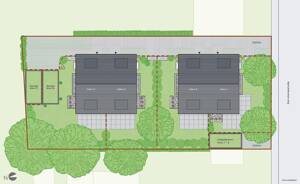 Effizienzhaus 55/KfW 55 - Doppelhaushälfte (3) mit Süd-West Garten im Märchenviertel von Waldperlach – 81739 München – Vorschaubild 2