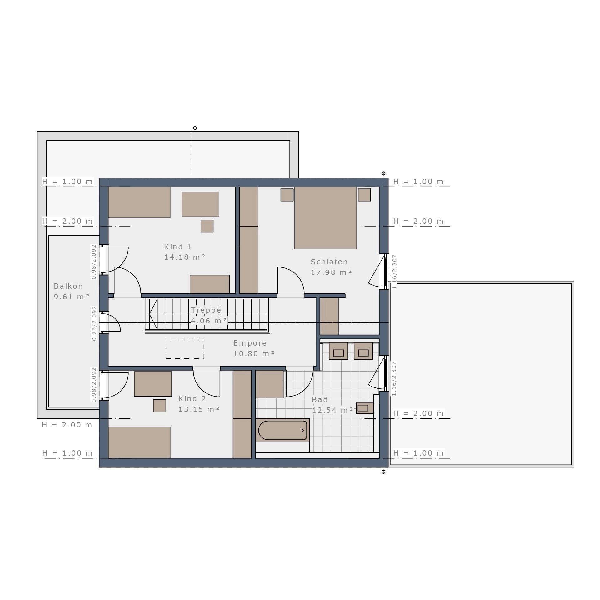Exclusiv für Schwabenhaus-Baufamilen: moderner Neubau in naturnaher Lage – Burghaun – Vorschaubild 6
