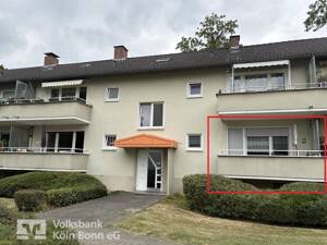 Bonn-Friesdorf - Gepflegte 2-Zimmer Wohnung mit Balkon, einzeln oder im Paket zu erwerben
