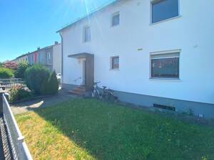 Neu-Ulm: Modernisiertes Mehrfamilienhaus (DHH) mit idyllischem Garten in Donau-Nähe
