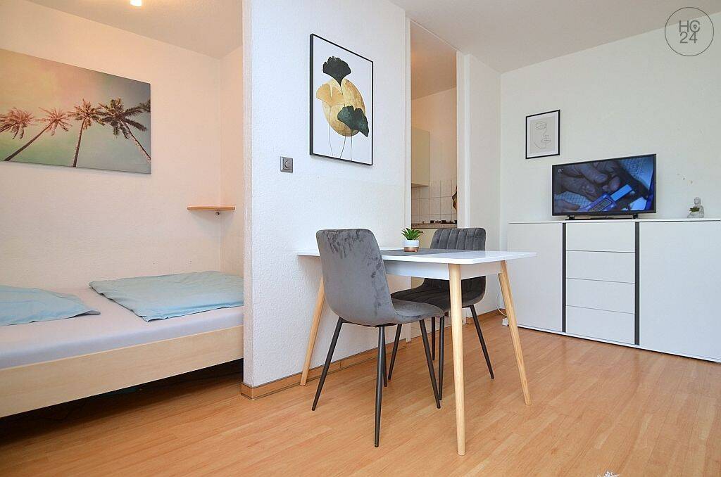 Schön möblierte 1-Zimmer-Wohnung mit Balkon in Nürnberg – Nürnberg – Vorschaubild 2