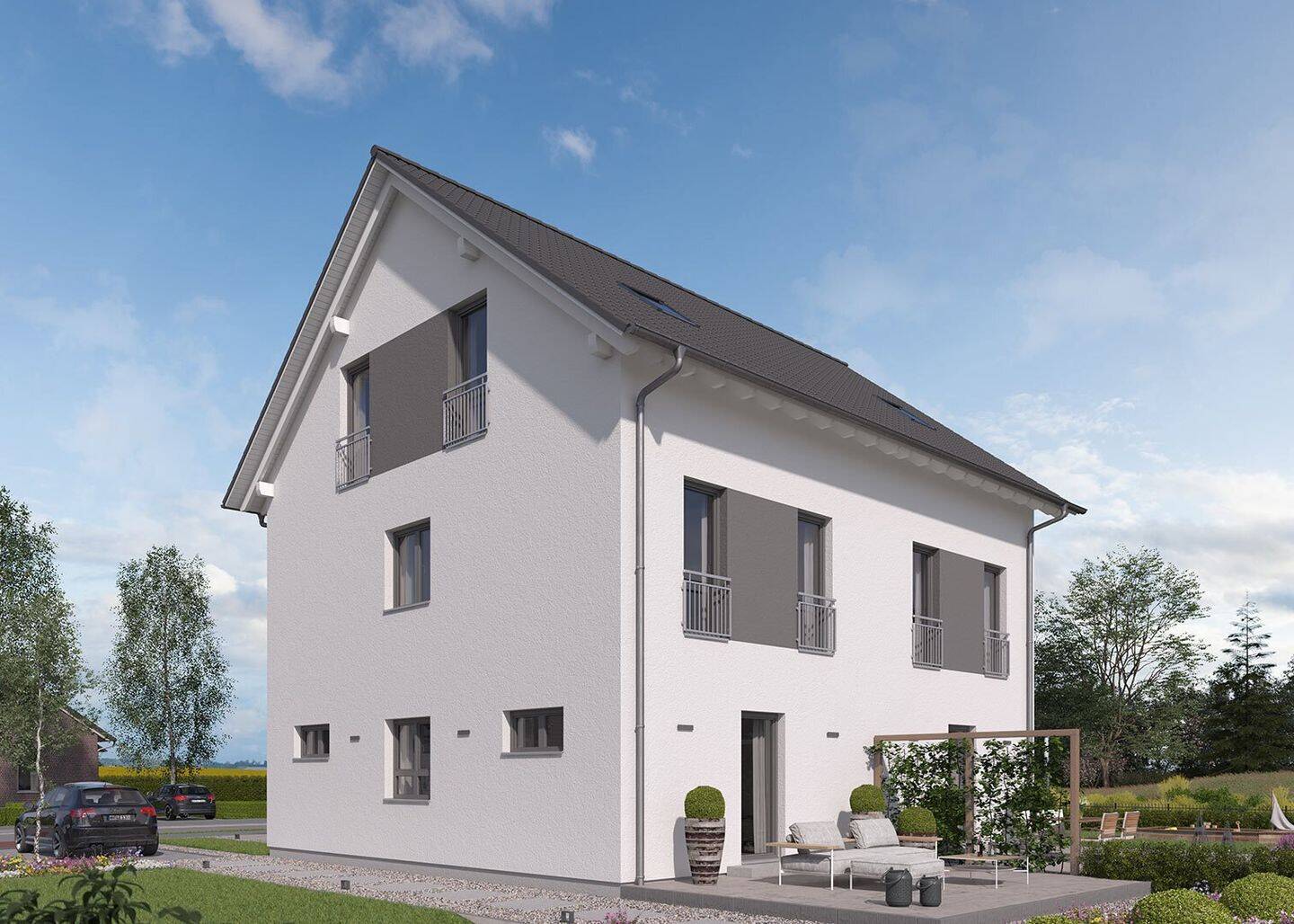 ?? Doppelhaushälfte Twinstyle 14.01 S auf 3 Ebenen- massa haus ??