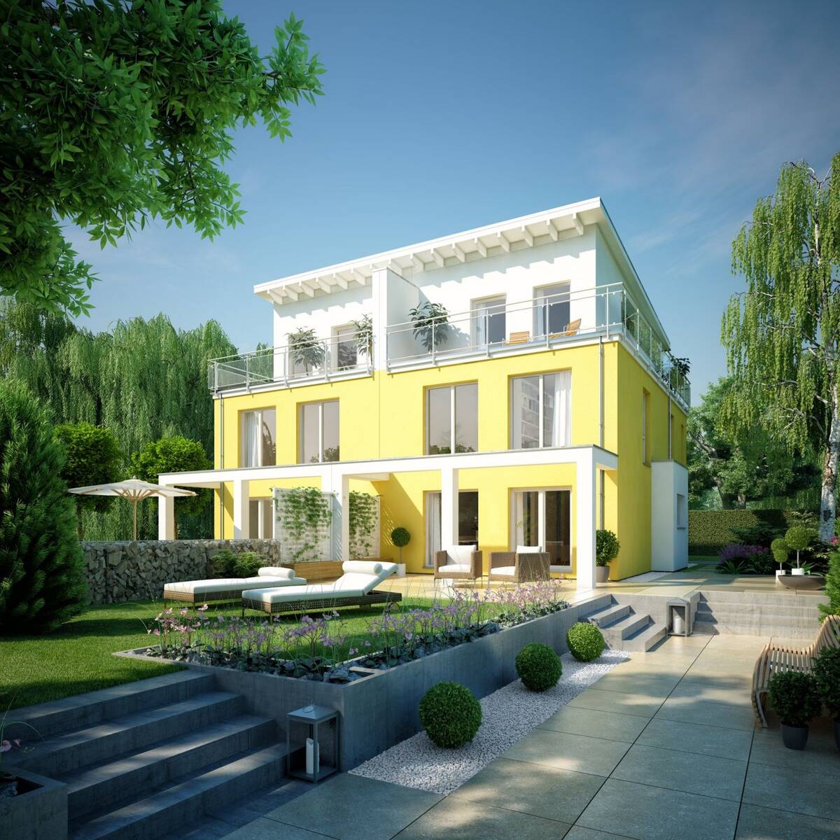 DHH westl. Untermenzing am Stadtrand für Baufamilie – 80999 München – Bild 1 von 9