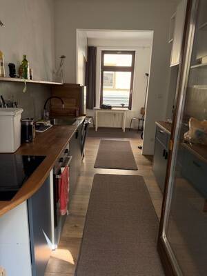 Möblierte Terrassenwohnung / Terrasse zum Innenhof/ Sitzküche / 2 Schlafzimmer/ Raul-Roosen-Straße / Kiez – 22767 Hamburg – Vorschaubild 9