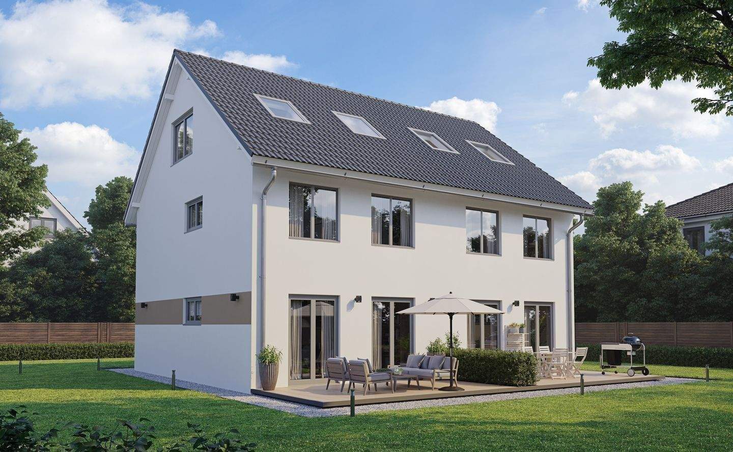 Gorxheimertal DHH Neubau ab 436.000 € mit Grundstück – Gorxheimertal – Bild 1 von 7