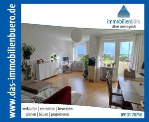 Sehr gepflegte 2-Zimmer-Wohnung mit Loggia und PKW-Stellplatz
