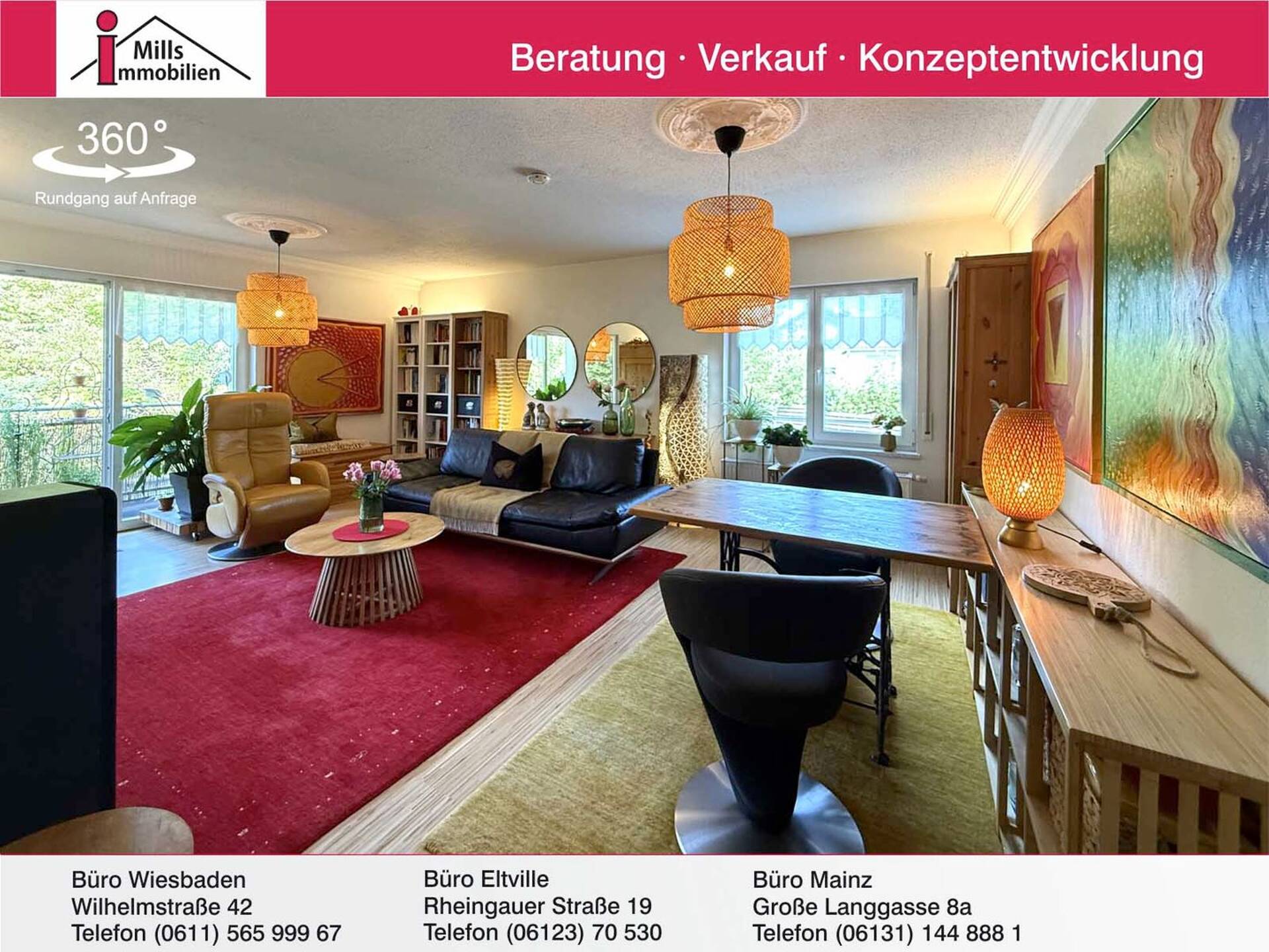 Etagenwohnung in 55545 Bad-Kreuznach mit 122 m² kaufen