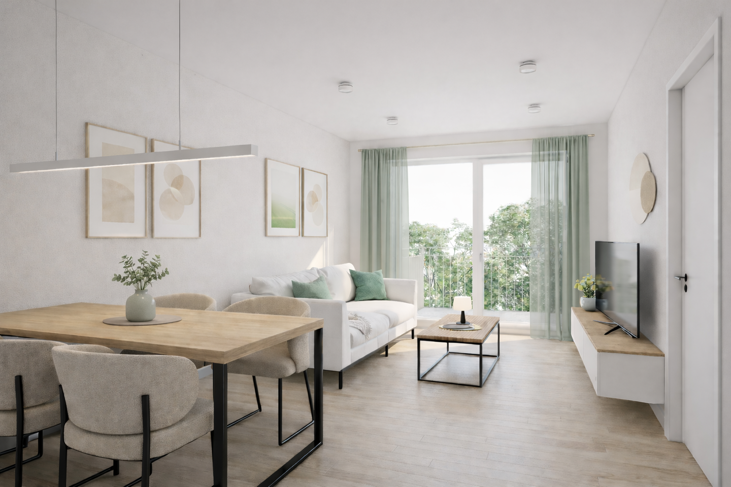 Seniorenwohnanlage - Wohnung 11 im 1. OG: 2-Zimmer-Wohnung QNG