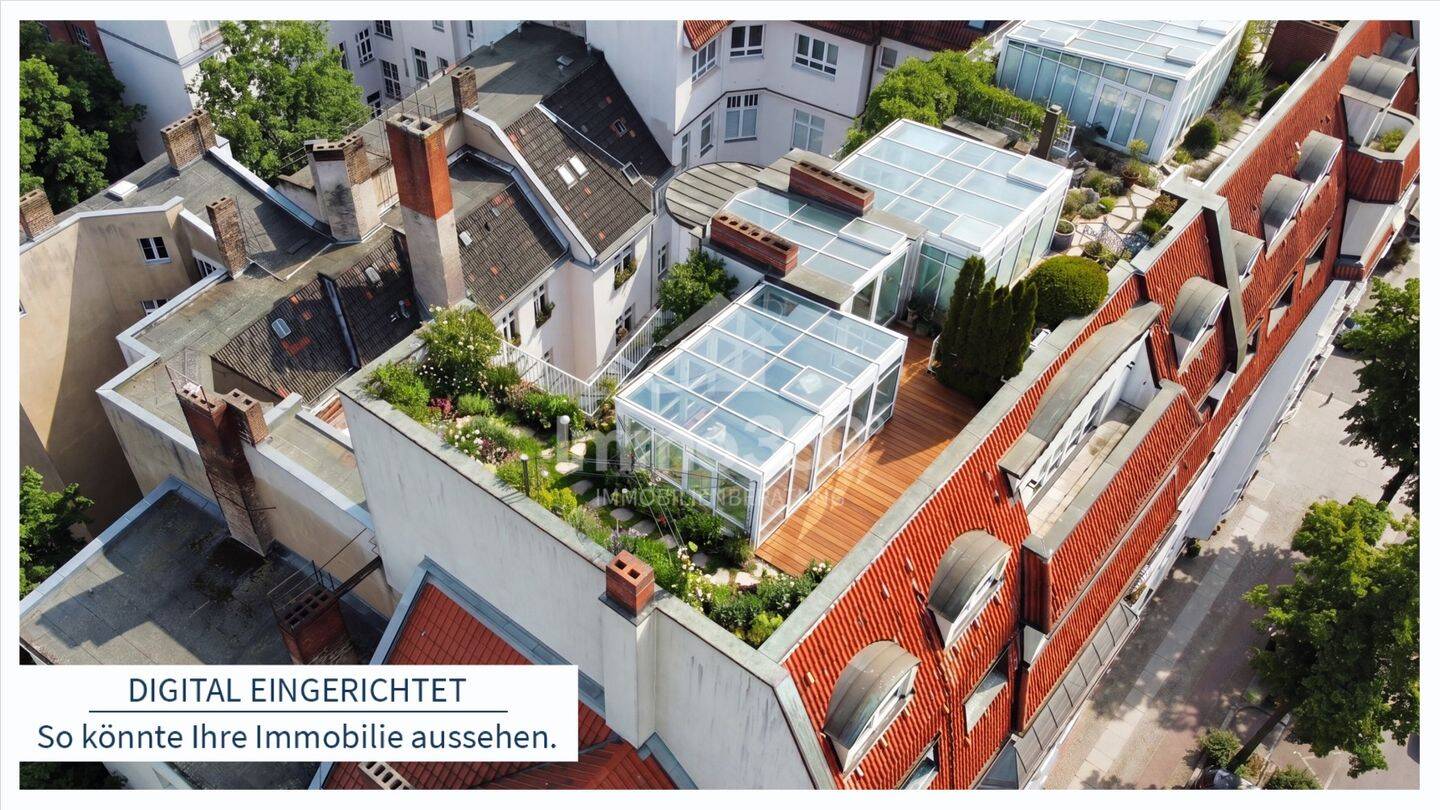 Einzigartige Atmosphäre: Großzügige Maisonette mit Dachgarten – Berlin – Vorschaubild 2