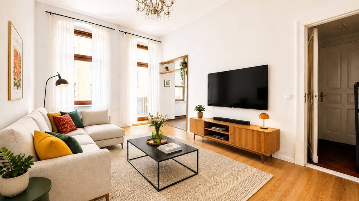 Bergmannkiez & Markthalle: Bezugsfreie 1/2-Zimmer-Wohnung mit Balkon – 10965 Berlin – Bild 1 von 9