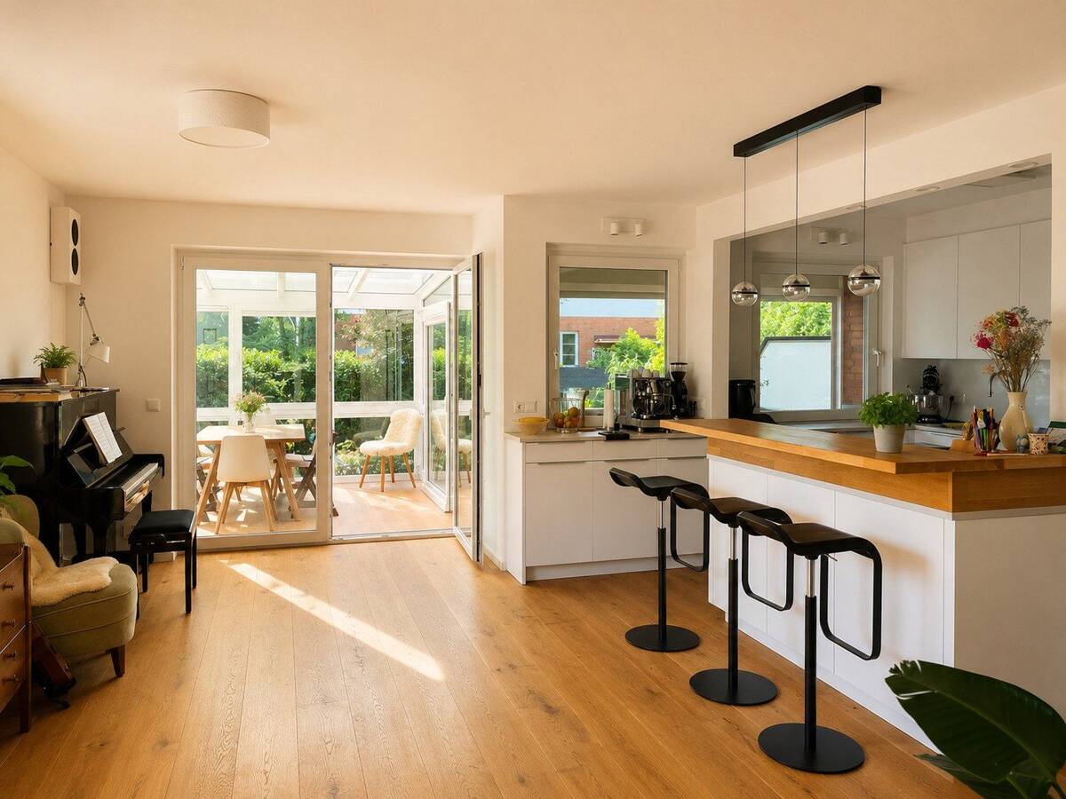 Einziehen statt renovieren - 160 m² Familienwohnen im Norden Bramfelds, nahe Wellingsbüttel – 22175 Hamburg – Bild 1 von 9