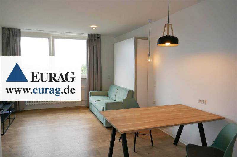 N-Marienberg: Top-möbliertes 1-Zi-Apartment (4.OG m. L.) nähe Flughafen