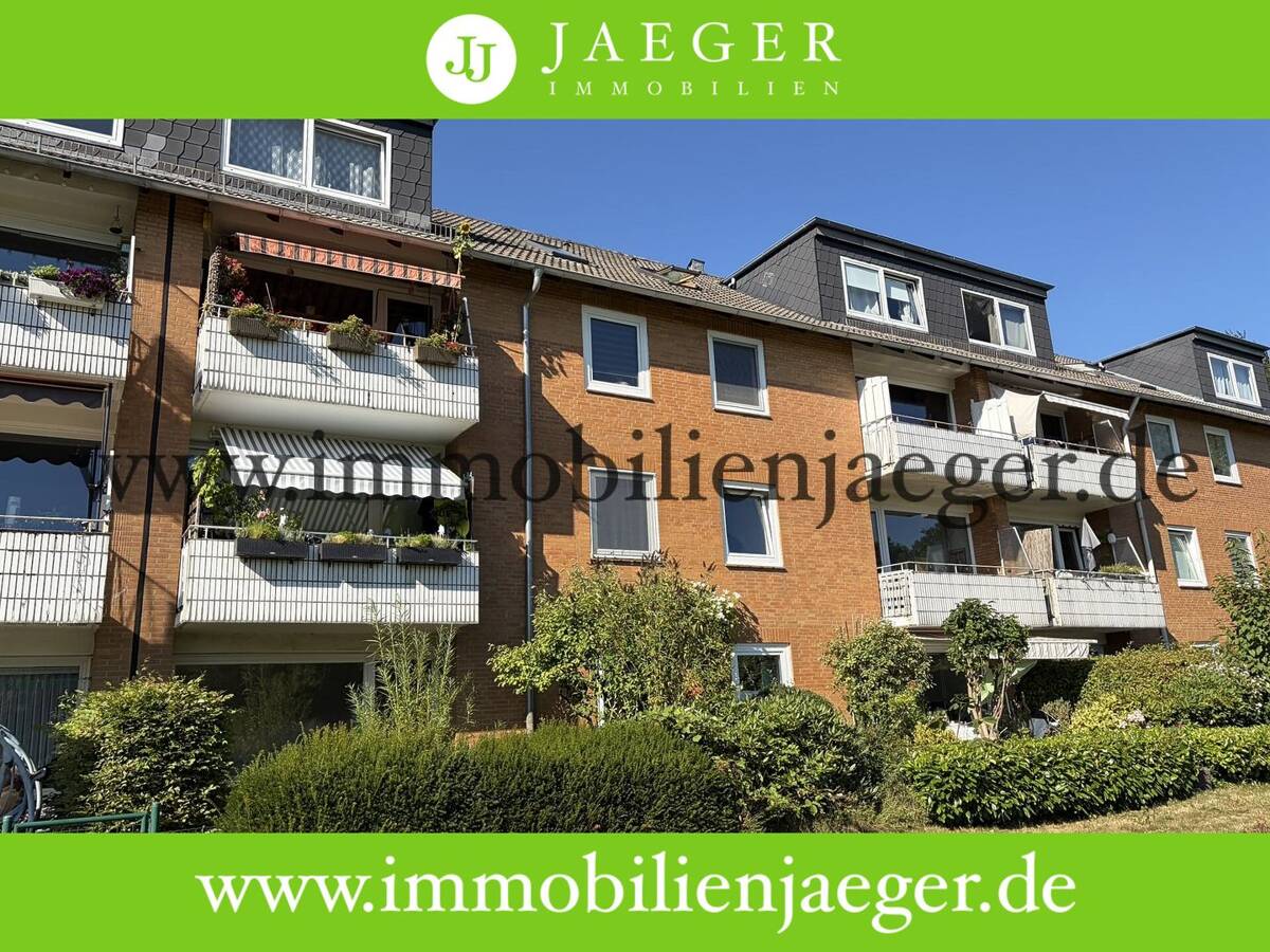 EKZ Farmsen in Fußnähe - teilmodernsiert Erdgeschoss-Wohnung - frei ab sofort - optional Stellplatz – 22159 Hamburg – Bild 1 von 9