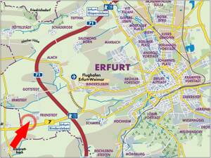 Großzügige, helle 2-Raum Wohnung mit West-Balkon und Küche in Frienstedt vor den Toren von Erfurt – 99092 Erfurt – Vorschaubild 3