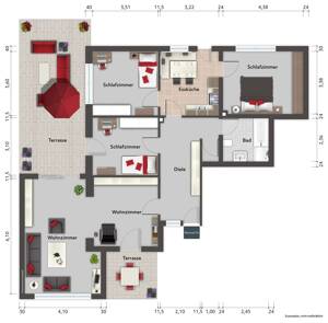 Ansprechende Terrassenwohnung mit Garten in Boberg zum Kauf - Wentzel Dr. – 21033 Hamburg – Vorschaubild 2