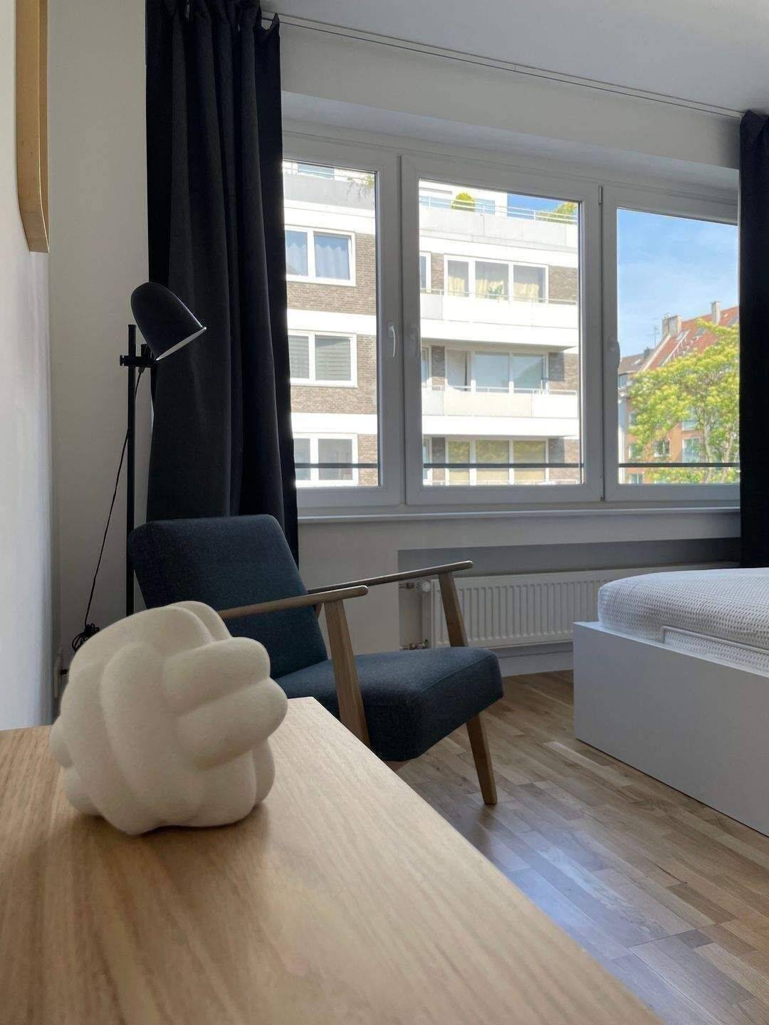 Stilvoll möbliertes Apartment im Szene-Viertel – Düsseldorf – Vorschaubild 9