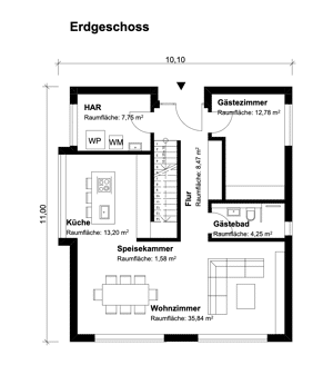 Individuell geplantes Einfamilienhaus mit Satteldach in Leipzig-Böhlitz-Ehrenberg – 4178 Leipzig – Vorschaubild 8