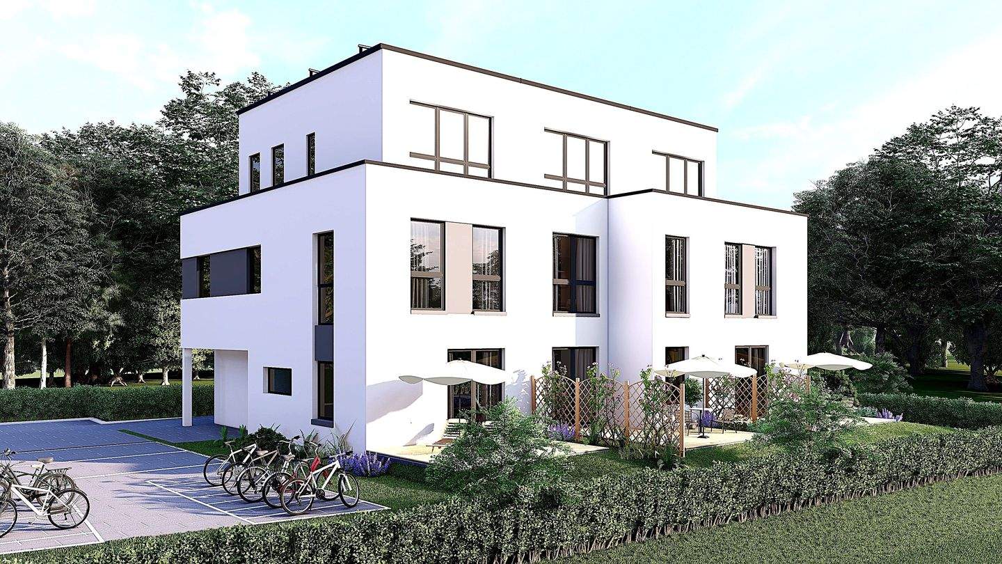 NEUBAU Reihenhaus. Bis 170.000 EUR KfW- Förderung für Haushalte mit Kind. – Bünde – Vorschaubild 3