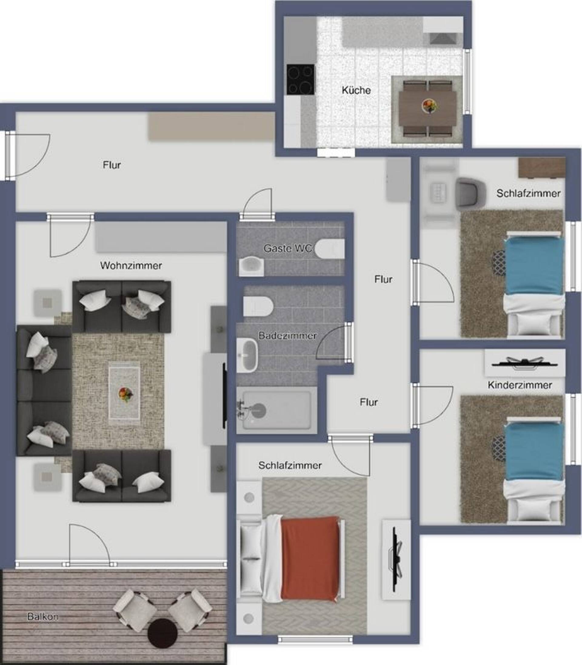 Etagenwohnung in 38112 Braunschweig mit 98 m² kaufen