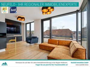 Wunderschöne 3-Zimmer Penthouse-Wohnung mit Dachterrasse und Weitblick auf den Wartberg sucht Sie!