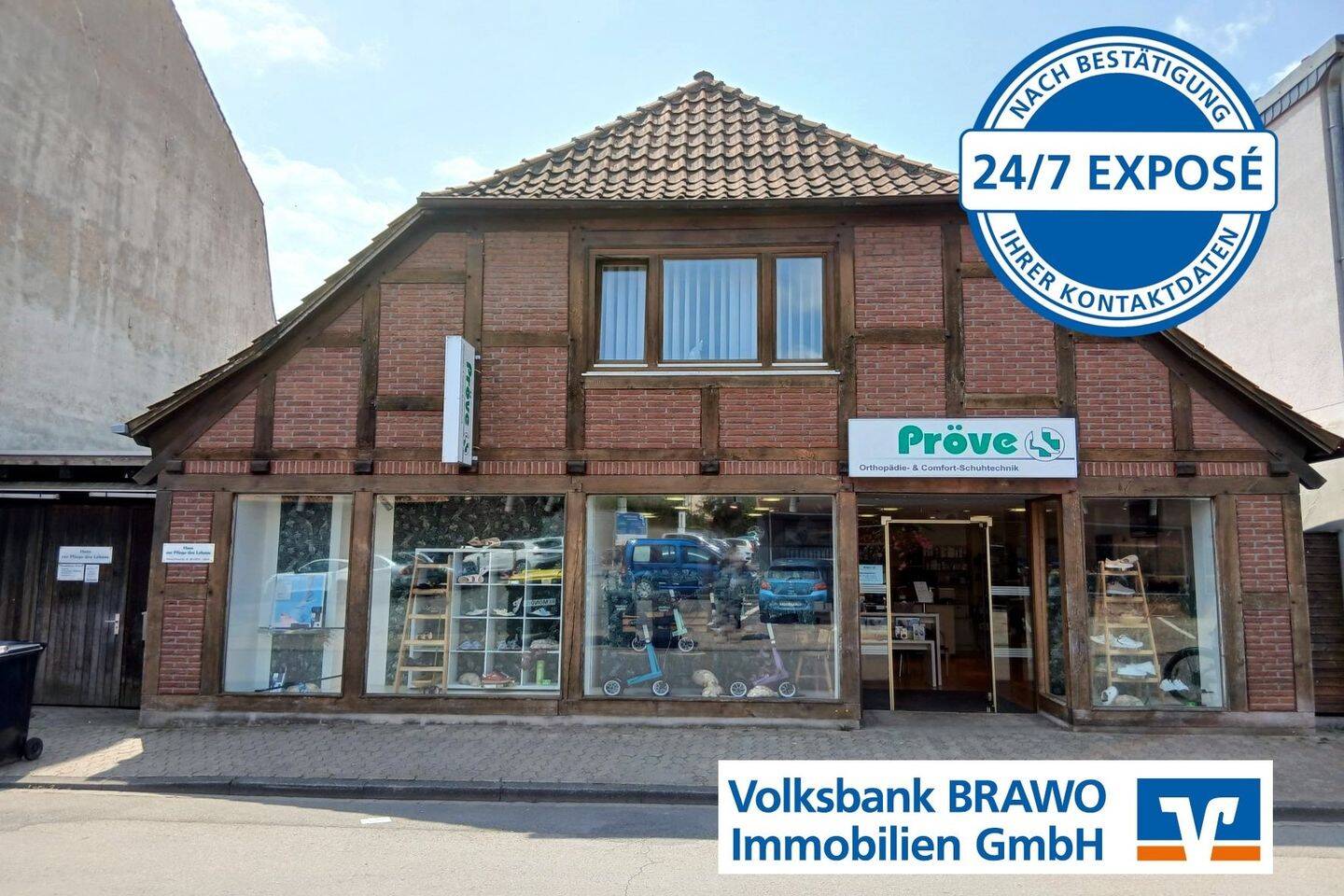 Wohn-/Geschäftshaus in zentraler Innenstadtlage – Gifhorn – Bild 1 von 6