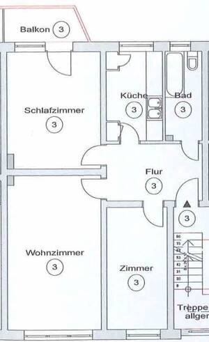 Barmbek-Süd - vermietete Wohnung zur Kapitalanlage (WE03) – 22081 Hamburg – Vorschaubild 2