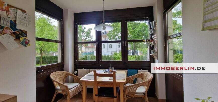 IMMOBERLIN.DE - Toplage! Sehr behagliche Wohnung mit Südwestterrasse & -garten – Berlin – Vorschaubild 3