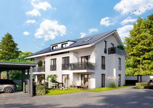 Neubau in Pöring - Moderne 3-Zimmer-Wohnungen in ruhiger Lage – 85604 Zorneding – Vorschaubild 1