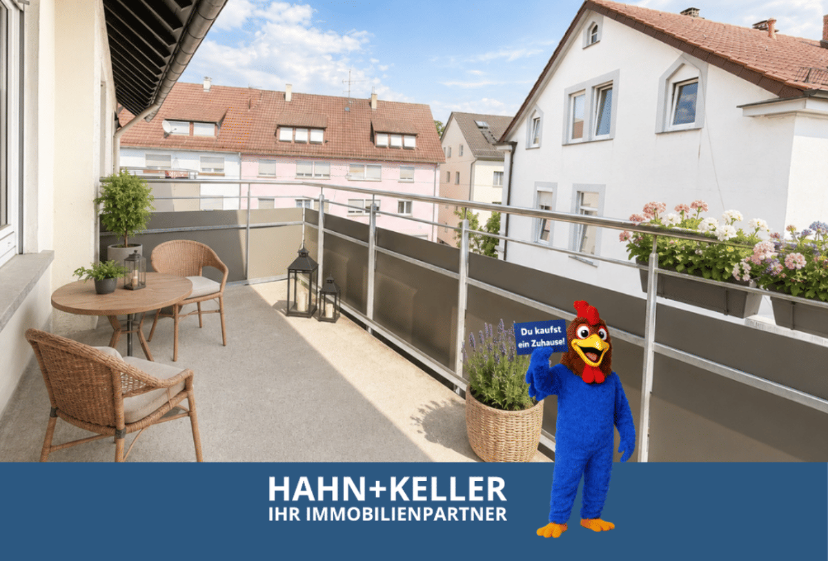 Sofort beziehbar! Interessante 3 Zimmer-Wohnung in ruhiger Wohnlage! – 70372 Stuttgart – Bild 1 von 6